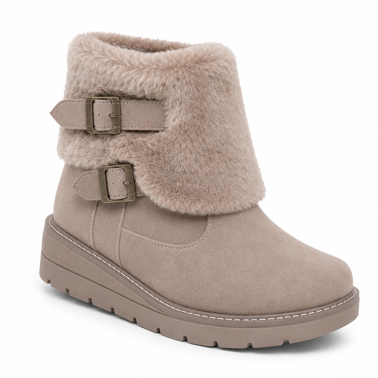 Botín de Invierno con Peluche Interior para Mujer