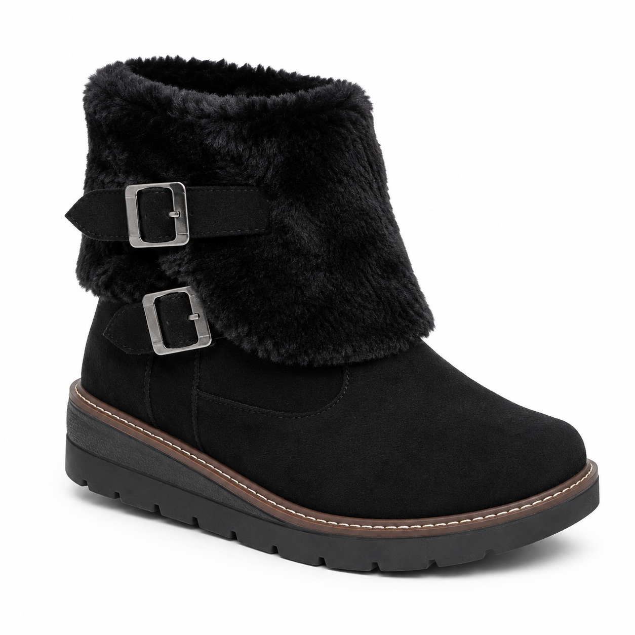 Botín de Invierno con Peluche Interior para Mujer