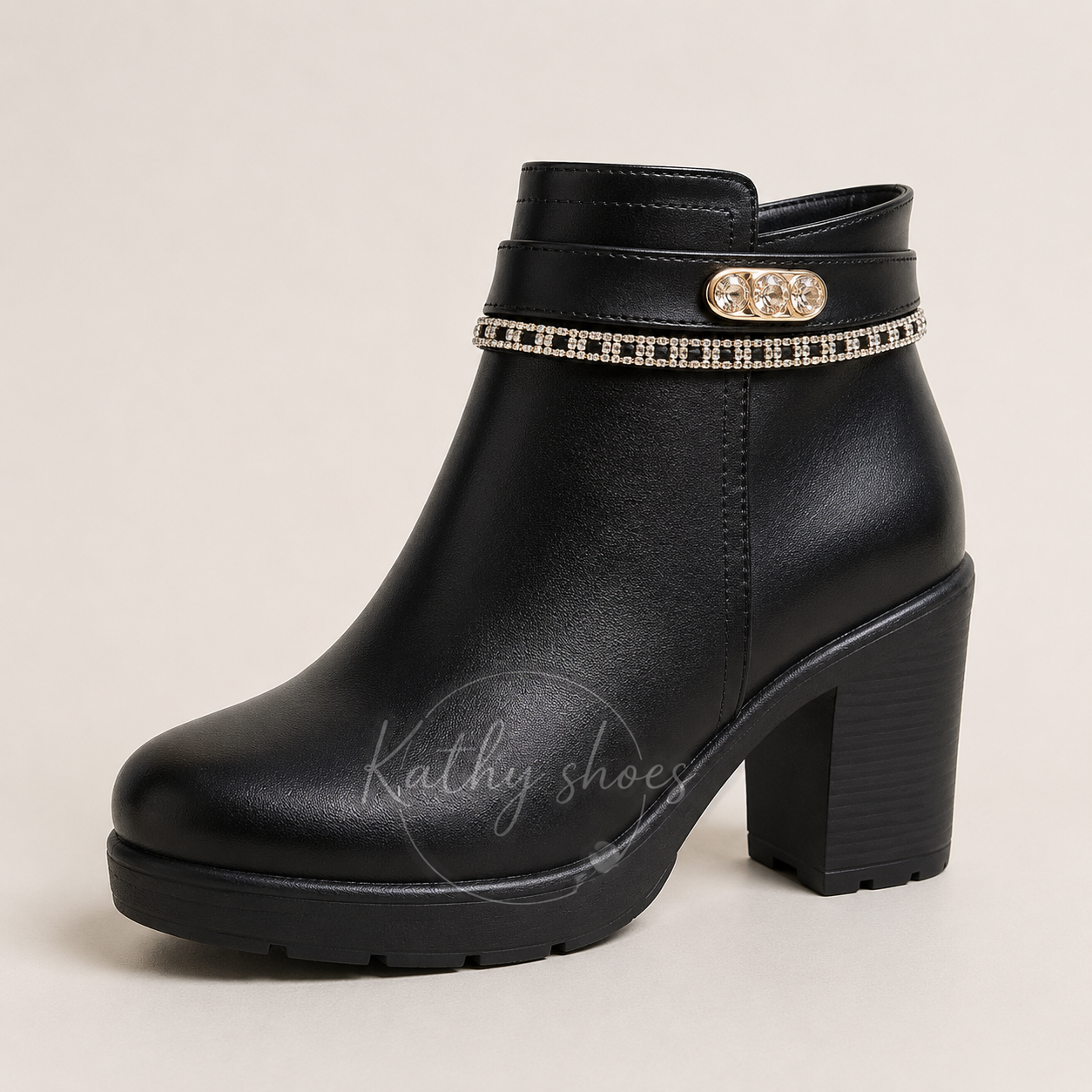 Botín Elegance Taco 7 Dama