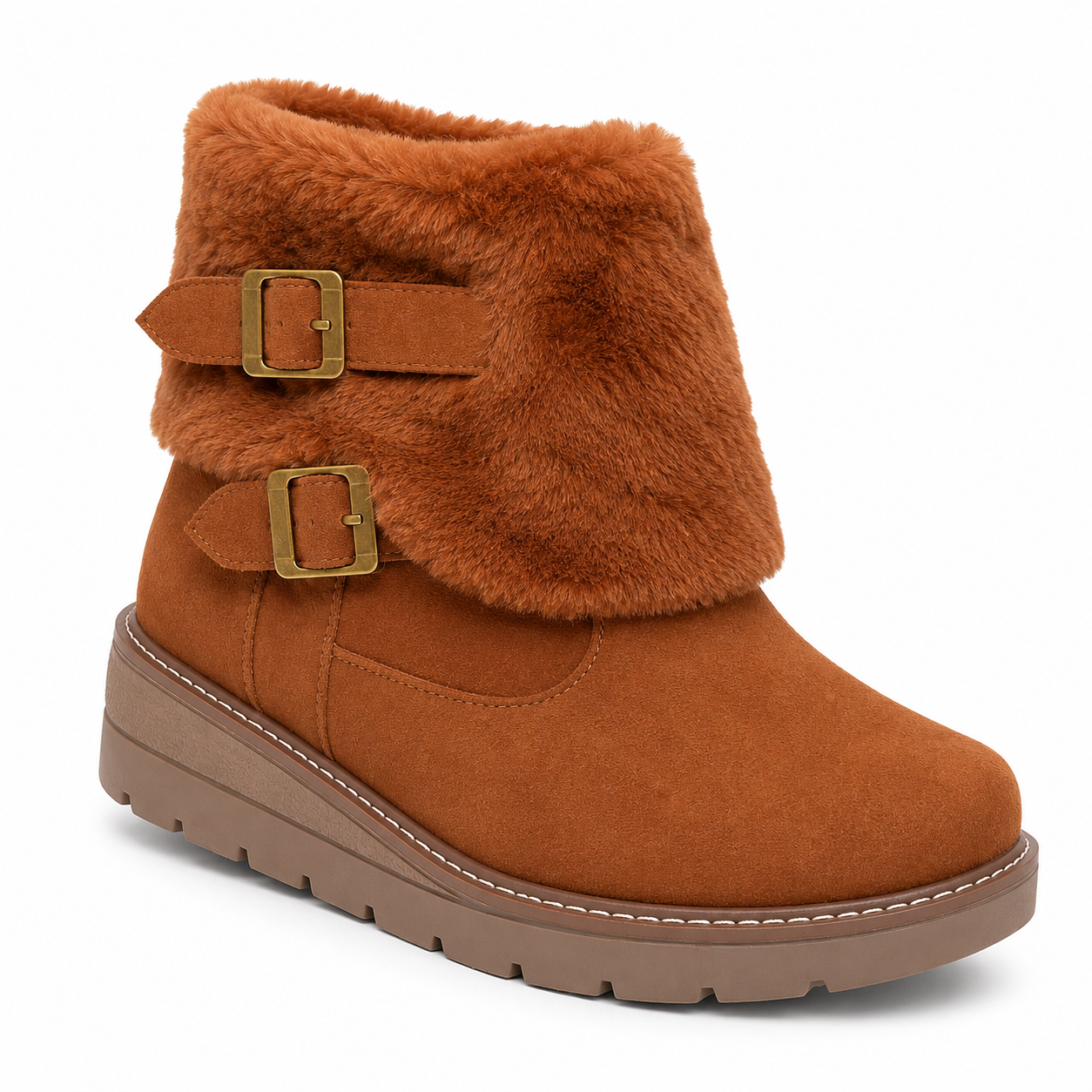 Botín de Invierno con Peluche Interior para Mujer